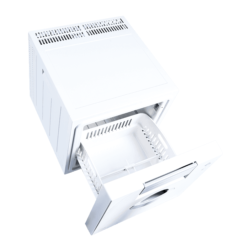 Coolerbox termoelétrico com gaveta de armazenamento removível